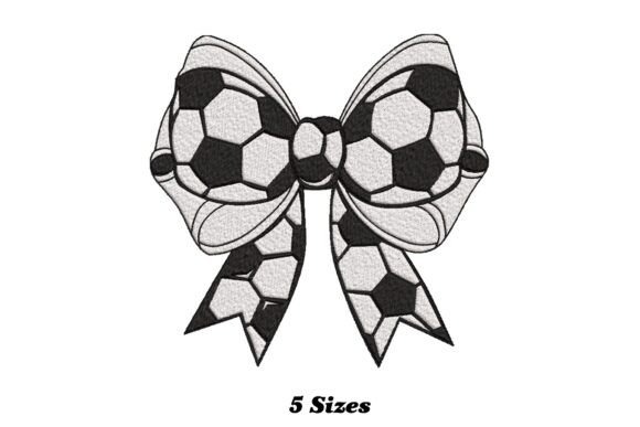 Charming Soccer Coquette Bow