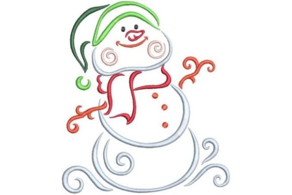 Christmas Traces: A Charming Snowman for Heartfelt Gifts