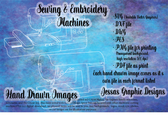 Sewing Embroidery Machine SVGs